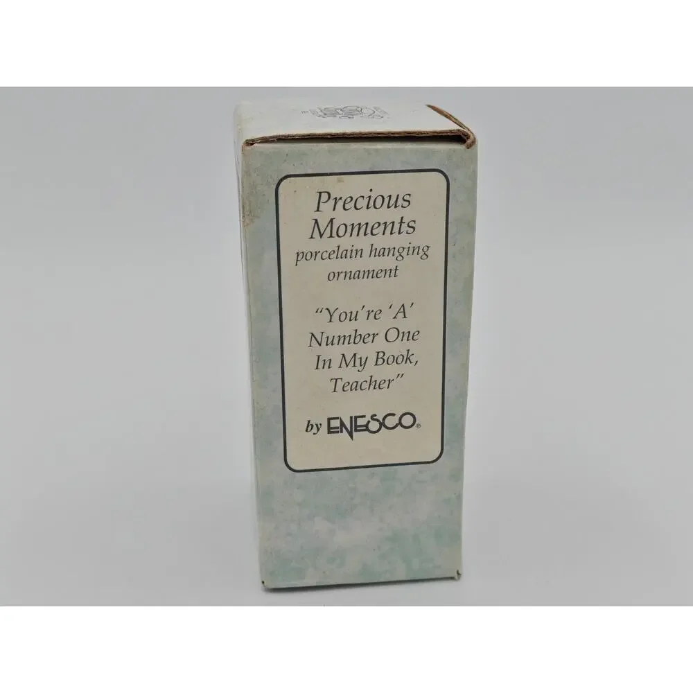 Precious Moments 150142 Youre A Number One In My Book Teacher Enesco 1995